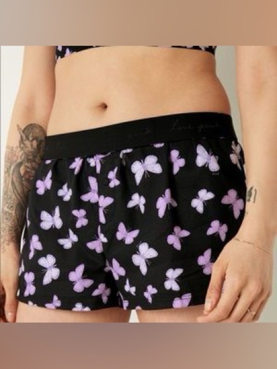 PINK Victoria's Secret Other - Victoria’s Secret PINK Butterfly Pajama Shorts